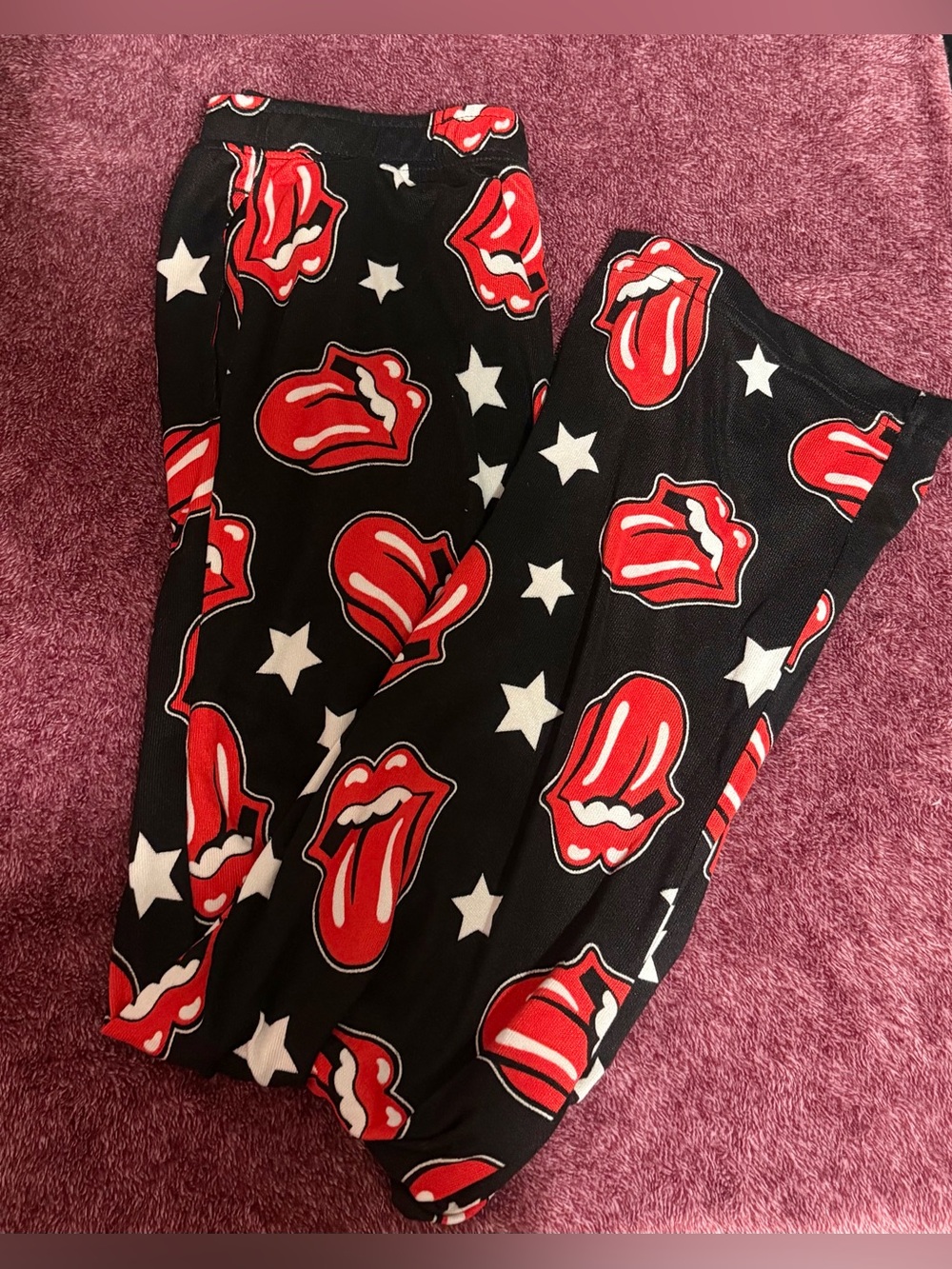 Woman’s Rolling Stone Pajama Pants